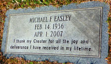 Michael Frederick Easley Gravesite