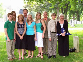 Maddie and family at WP; 2006