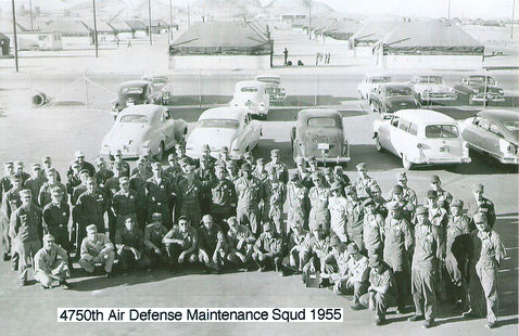 4750th Air Defense Maintenance Squadron; 1955