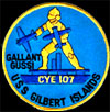 USS Gilbert Islands; CVE-107