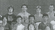 enlarged left side of class photo