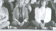 enlarged left side of class photo