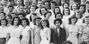 enlarged left side of June, 1949 photo