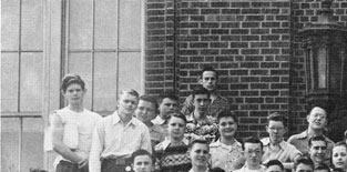 enlarged left side of June, 1949 photo