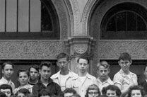 enlarged right side of Class of June, 1950