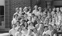 June, 1955 graduation photo