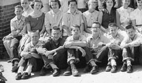 June, 1955 graduation photo