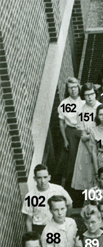 enlarged left side of photo with numbers