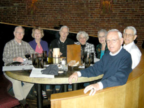 Hugh Morgan, Heather Crawley, Harry and Claradell shedd, Rachel and Jack Bujalski, Wayne Weiss