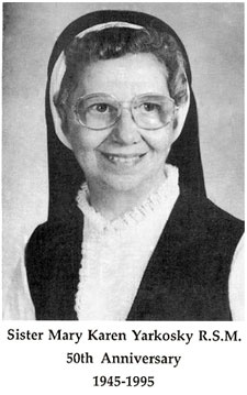 Sister Mary Karen Yarkosky