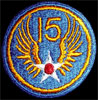 15th Air Force Patch