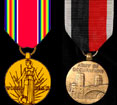 American Victory Medal; Army Occupational Medal