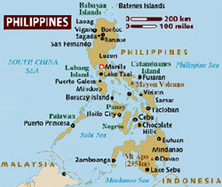 Map of Philippines