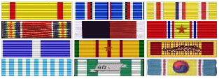 USNS General LeRoy Eltinge (T-AP-154) Ribbons