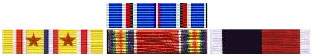 USS Bladen Campaign Ribbons