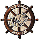 USS Duncan Patch (DDR-874)