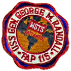 Insignia for USS General George M Randall; AP-115