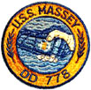 USS Massey (DD-778) Patch