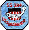 USS Razorback Patch