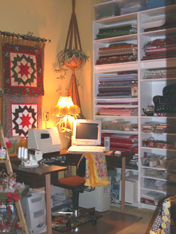 sewing room upstaris