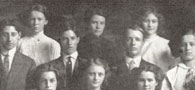 Seniors as sophomores in 1911