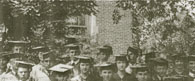 enlarged right side of photo - June, 1925 class