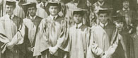 enlarged right side of photo - June, 1925 class