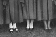 enlarged left side of January, 1928 grad photo