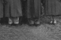 enlarged right side of January, 1928 grad photo