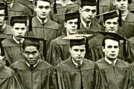 right side of enlarged photo, January, 1933 grads