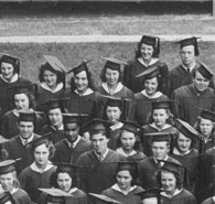 enlarged left side of June grad photo