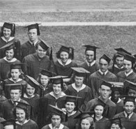 enlarged right side of June grad photo