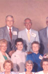 Left side of 45th Reunion Photo; 1991