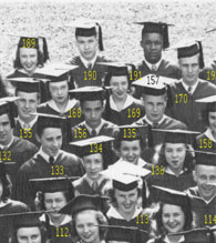 enlarged left side of June grad photo