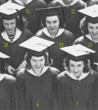 enlarged left side of June grad photo