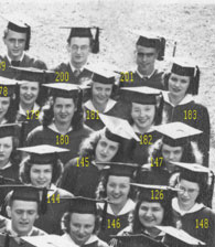 enlarged right side of June grad photo