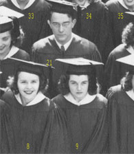 enlarged right side of June grad photo