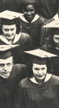 Graduation 
	  Class of June, 1948/left side of picture