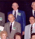 enlarged left side of 45th reunion photo