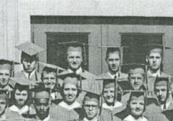 enlarged right side of June grad photo