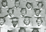 enlarged right side of June grad photo