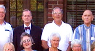 enlarged left side of 50th reunion photo