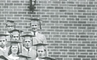 enlarged right side of June grad photo