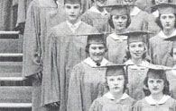 enlarged left side of June grad photo