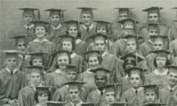 enlarged left side of grad photo