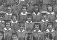 enlarged right side of June grad photo