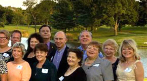 45th Reunion; 2011; enlarged right side of photo