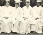 enlarged right side of graduation photo