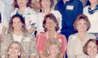 Enlarged center of 20th reunion photo; 1988