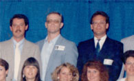 Enlarged right side of 20th reunion photo; 1988